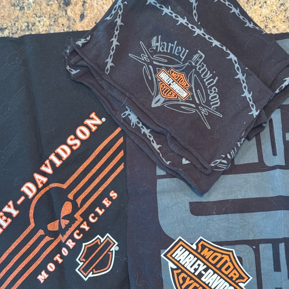 Harley-Davidson Skull and Logo Bandana Collection